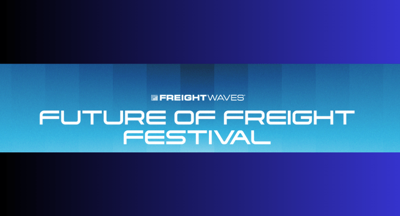 Banner for FreightWaves Future of Freight 2024 Festival